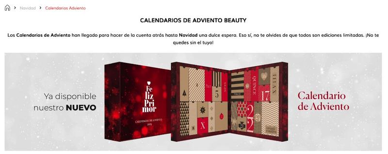 Calendario de adviento
